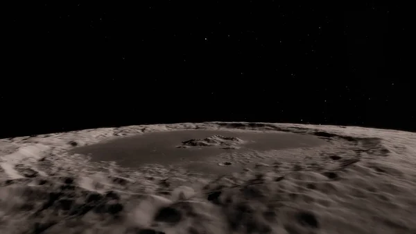 Luna en el espacio exterior, elementos imagen surface.this amueblado por nasa . —  Fotos de Stock