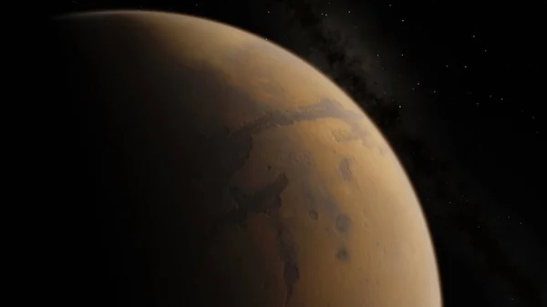 Марс. Астрономія та концепція науки. Космічна тема . — стокове фото