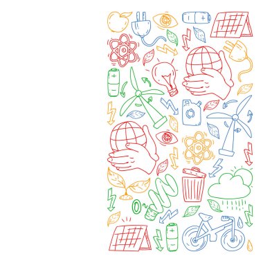 Temizlik hizmetleri şirket vektör deseni