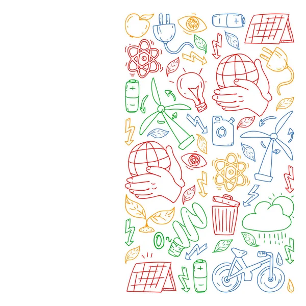 Temizlik hizmetleri şirket vektör deseni