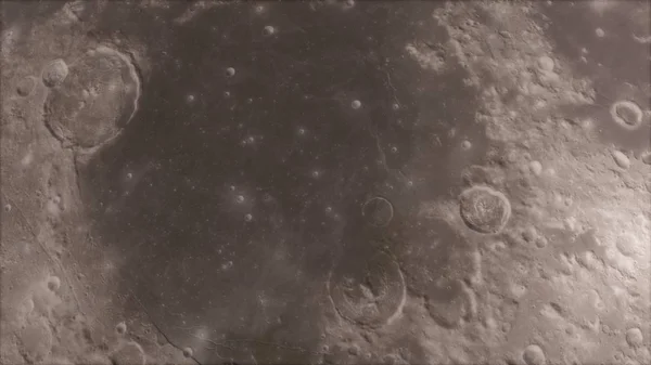 Moon in outer space, Surface. High quality, resolution, 4k.