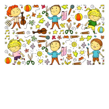 Temizlik hizmetleri şirket vektör deseni