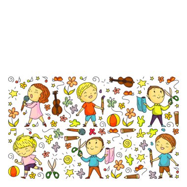 Temizlik hizmetleri şirket vektör deseni
