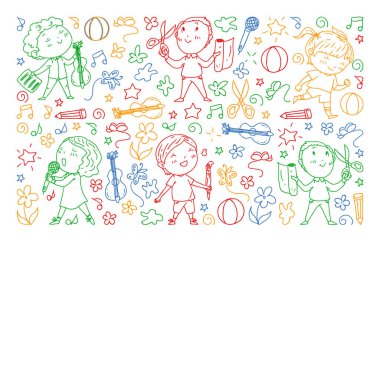 Temizlik hizmetleri şirket vektör deseni