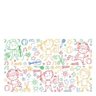 Temizlik hizmetleri şirket vektör deseni