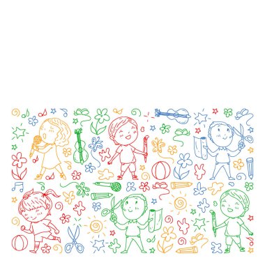 Temizlik hizmetleri şirket vektör deseni