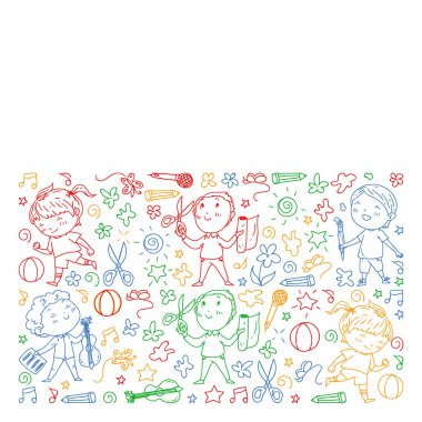 Temizlik hizmetleri şirket vektör deseni