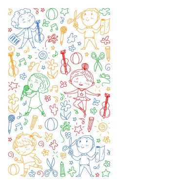 Temizlik hizmetleri şirket vektör deseni