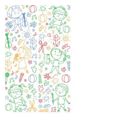 Temizlik hizmetleri şirket vektör deseni