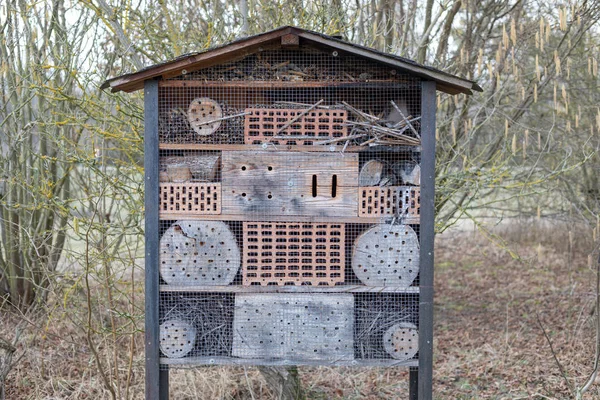 Insect hotel in the Nature in Frankenthal Germany