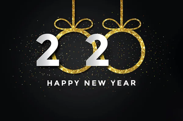 2020 mutlu yeni yıl arka plan. 2020 yılı tatili. 