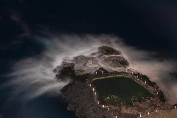 Природні басейни на острові Тенеріфе — стокове фото