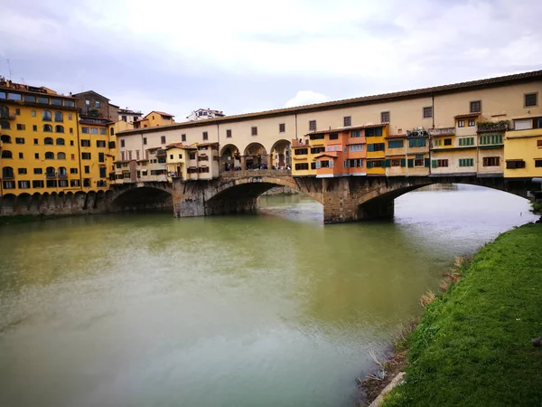 Turismo Firenze Aspetto Artistico Dai Colori Vivaci — Foto Stock