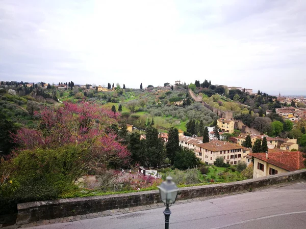 Turismo Firenze Aspetto Artistico Dai Colori Vivaci — Foto Stock