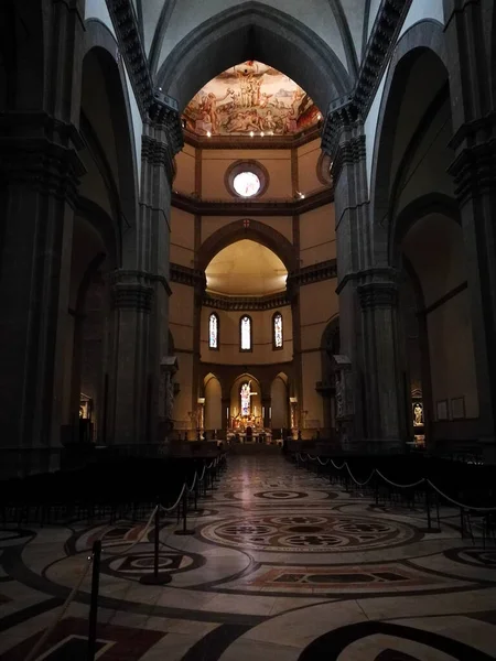 サトナ クロース大聖堂 イタリアのフィレンツェにあるカトリック歴史教会 — ストック写真