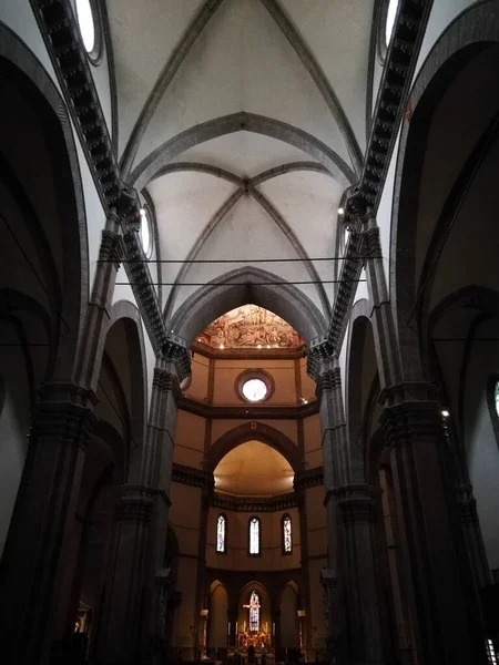 Satna Croce的圣殿 意大利佛罗伦萨天主教历史教堂 — 图库照片