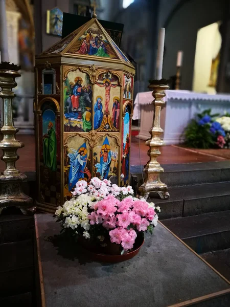 Architecture Beauté Regard Artistique Couleurs Basilique Santa Maria Novella Florence — Photo