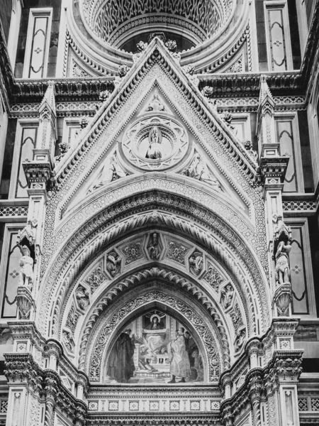 弗洛伦斯大教堂历史上的艺术面貌 — 图库照片