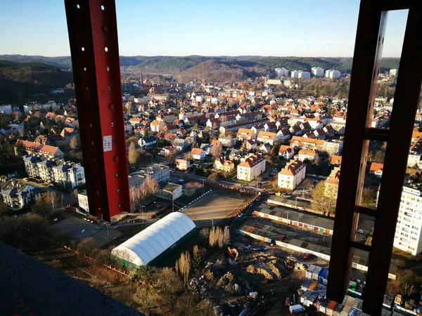 Stadsbild Polska Kusthamnen Panorama Över Gdansk Polen Europa — Stockfoto