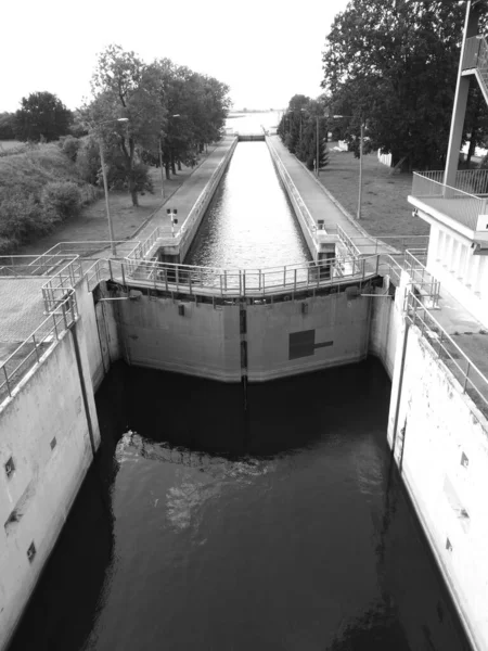 Vistula Nehri Sobieszewo Polonya — Stok fotoğraf