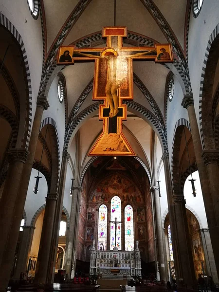 Arquitectura Belleza Basílica Santamaria Novella Mirada Artística Colores — Foto de Stock