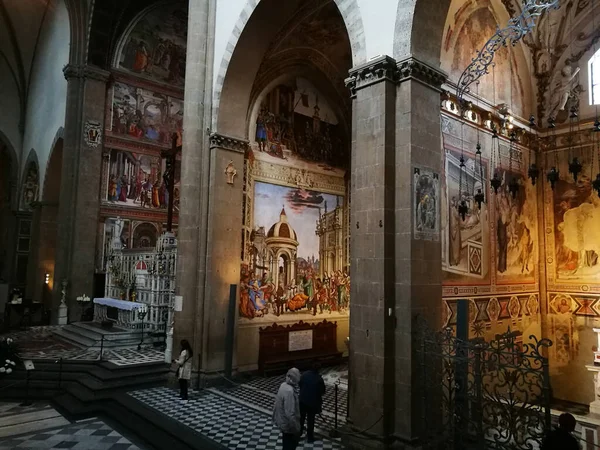 Arquitectura Belleza Basílica Santamaria Novella Mirada Artística Colores — Foto de Stock