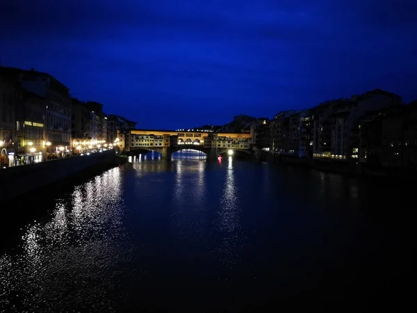 Bellezza Turistica Firenze Cerca Una Bella Architettura Storica Firenze Italia — Foto Stock