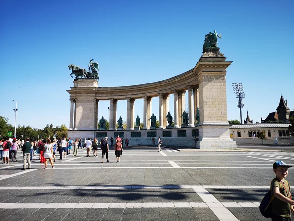 Budapest Hongarije Sightseeing Prachtige Hongaarse Hoofdstad Artistieke Uitstraling Kleuren — Stockfoto