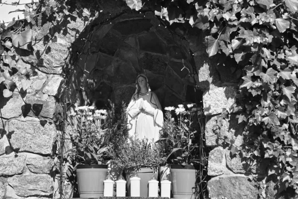 Католицьке Місце Молитви Поза Церквою Гданськ Бжезно Польща — стокове фото