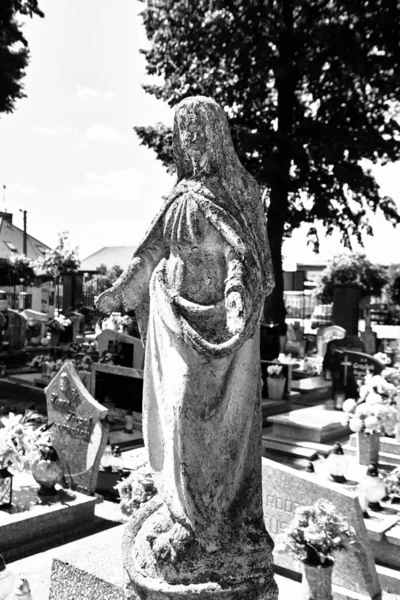 Antiguo Cementerio Histórico Kamieniec Wielkopolski Polonia —  Fotos de Stock