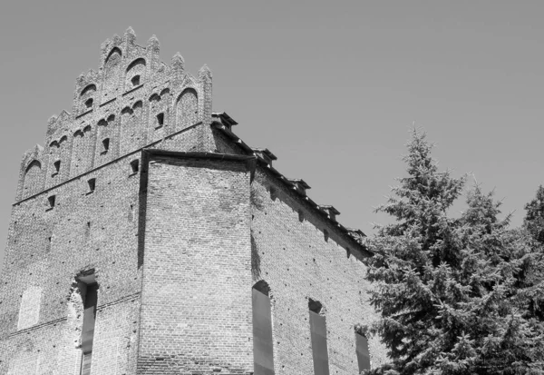 Architettura Medievale Barciania Voivodato Warmian Masurian Polonia — Foto Stock