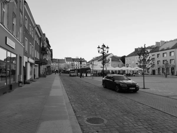 Veduta Della Città Vecchia Bartoszyce Voivodato Warmian Masurian Polonia — Foto Stock