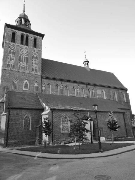 Iglesia San Juan Evangelista Nuestra Señora Czestochowa Bartoszyce Polonia —  Fotos de Stock