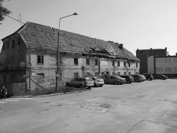 Vista Cidade Velha Bartoszyce Voivodia Warmian Masurian Polônia — Fotografia de Stock