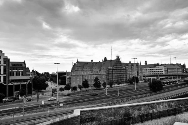 Nice Example Architecture Detail Gdansk Poland — Stock Photo, Image