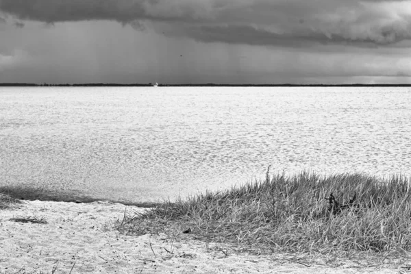 Puck Körfezi. Oslonino, Polonya.