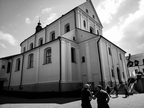 Katedrála Basisilica Místo Modlitby Vyznávající Křesťanská Náboženství Polské Město Drohiczyn — Stock fotografie