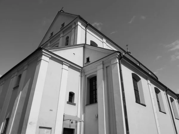 Καθεδρικός Ναός Βασιλική Τόπος Προσευχής Που Εξομολογείται Χριστιανικές Θρησκείες Πολωνική — Φωτογραφία Αρχείου