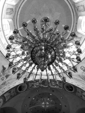 Polonya 'nın Jableczna kentindeki Doğu Ortodoks erkek manastırı..
