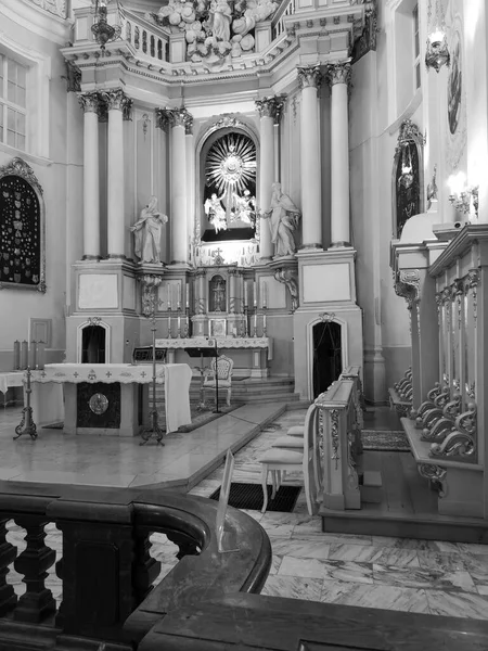 Igreja Católica São Pedro São Paulo Santuário Nossa Senhora Lesnia — Fotografia de Stock