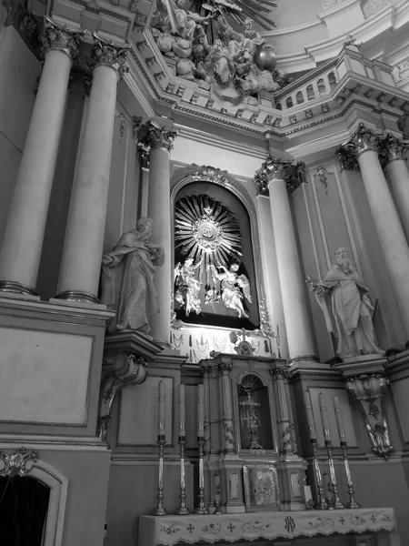 Catholic Church Peter Paul Sanctuary Our Lady Lesnia Lesna Podlaska — Stock Photo, Image