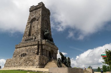 Shipka anıt, Bulgaristan: 18.06.2018. Ulusal Park-Müzesi Shipka Shipka tepe. Bulgaristan. Shipka Memorial Muharebesi