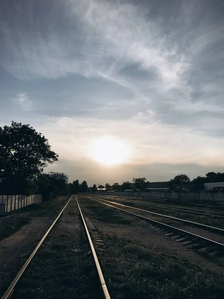 Vacker Utsikt Över Byn — Stockfoto