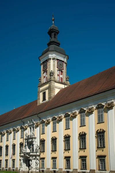 Impressies Detail Gezicht Het Klooster Florian Opper Oostenrijk Vlakbij Linz — Stockfoto