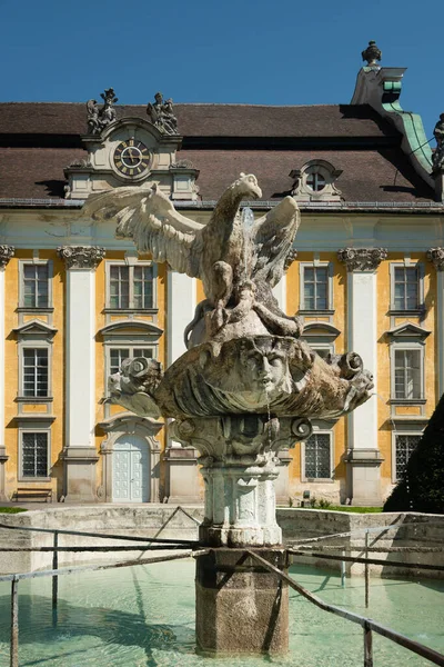 印象と詳細リンツの近くのオーストリア上オーストリアの修道院聖フロリアンの景色 — ストック写真