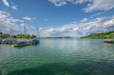 Mattsee Gölü, Salzburger Toprakları, Avusturya, yazın