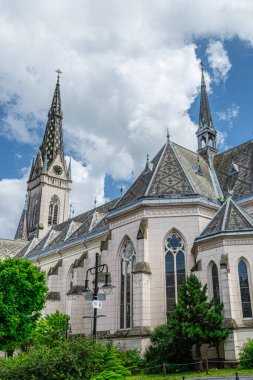 Macaristan 'ın ortaçağ romantik küçük kasabası Kszeg' in taklitleri.