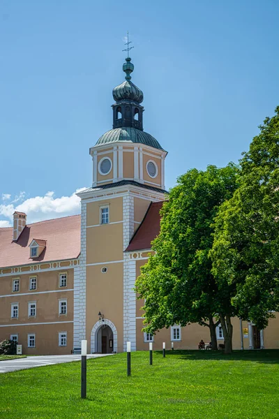 Widok Klasztor Vorau Styrii — Zdjęcie stockowe