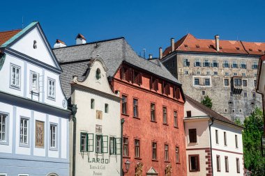 Ortaçağ şehri Krumlov 'un izlenimleri ve görüşleri