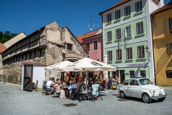 中世纪城市克拉姆洛夫的印象和观点 — 图库照片